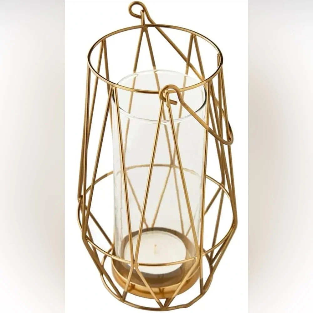 IKEA VINDFLÄKT Tealight Holder, gold-colour24 cm (9 